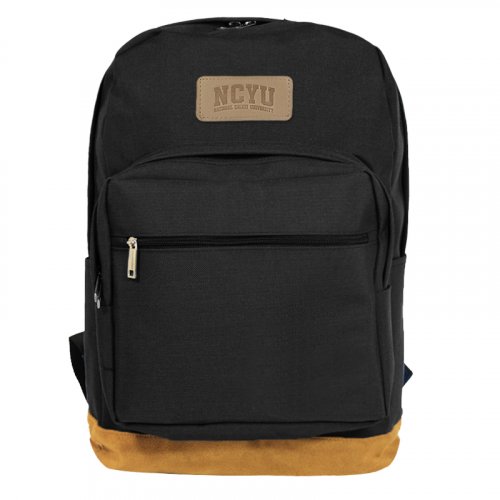 【團購商品，10個起做】NCYU經典款後背包31L皮標款_黑