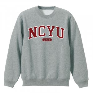 【團購商品，30件起做】NCYU經典款美式大學T_灰/深藍(可混色)