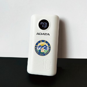 【團購商品,10個起做】嘉大校徽款ADATA威剛10000mAh迷你型行動電源