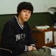 【未達預購最低量不製作】NCYU美式電繡滑面V領大學T_炭黑