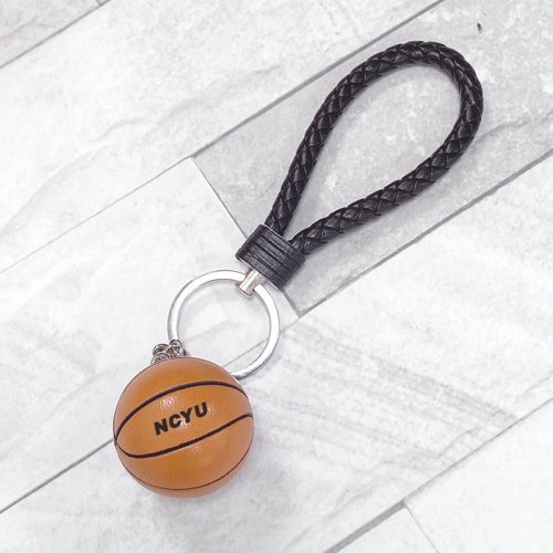 【團購商品，10個起做】我籃球系畢業--NCYU籃球鑰匙圈