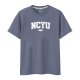 【嘉大合作社獨賣】NCYU經典款慕夏純棉短T_夏夜藍