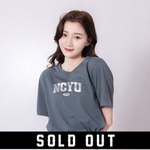 【嘉大合作社獨賣】NCYU經典款慕夏純棉短T_夏夜藍